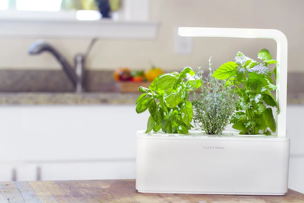 Indoor herb garden: Click & Grow Smart Herb Garden | Cool Mom Tech
