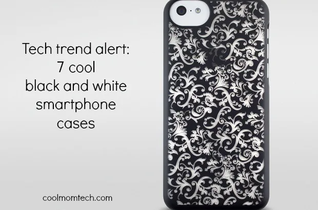 Tech Trend: Black and white smartphone cases | cool mom tech
