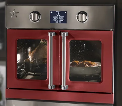 Ovens in smoking hot colors