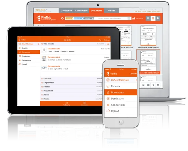 Going paper free just got easier and way more organized with FileThis.