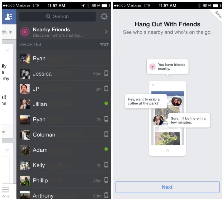 Nearby Friends on Facebook | Cool Mom Tech