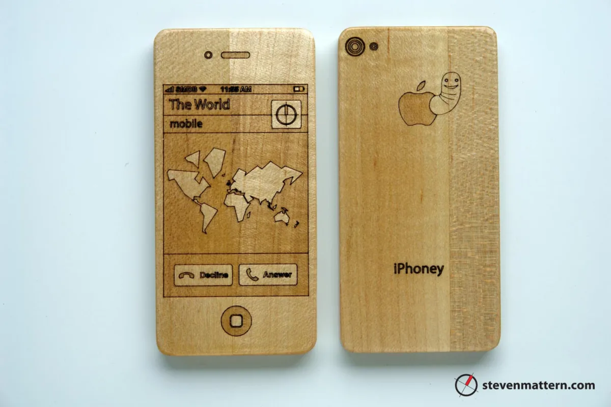 Baby's first iPhone: iPhoney maple toy phone | cool mom tech