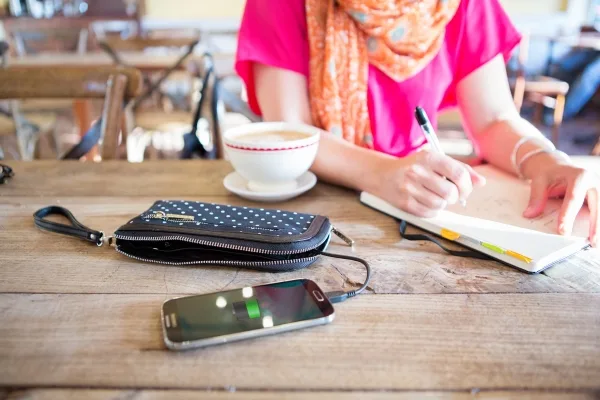 The Power Purse: A cool wallet with a built-in battery pack (and a funny name, but we’re okay with that).