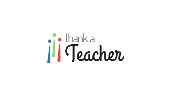 Thank a Teacher sends a free thank you note to your favorite teacher for Teacher Appreciation Day