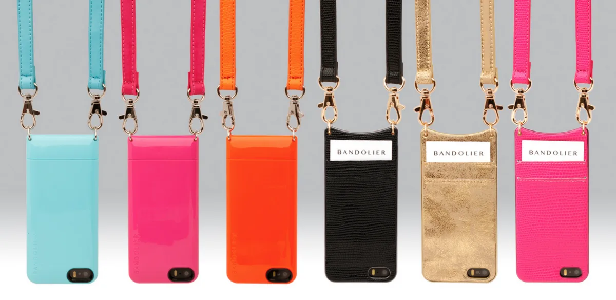 Bandolier iPhone cases in stylish colors | Cool Mom Tech