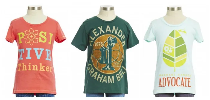 Cool STEM tees from Peek Kids