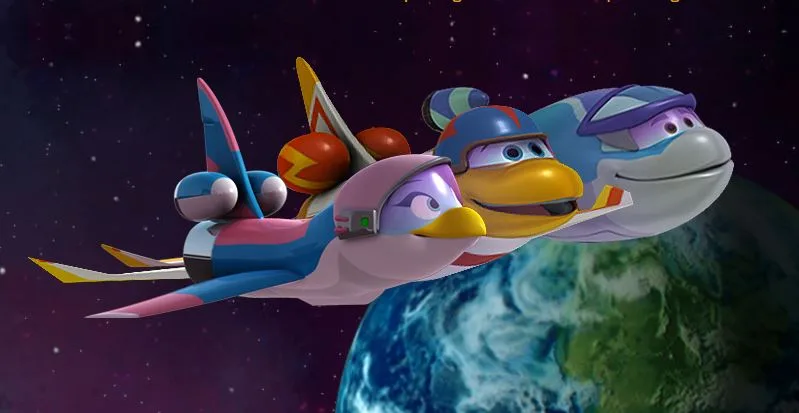 Fly through the air and explore outer space with Space Racers! app