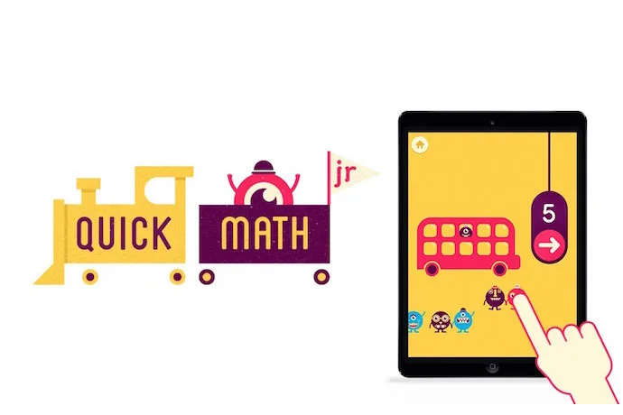 Fun math app for kids: Quick Math Jr