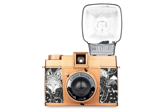 You'll want to get your hands on this very limited editition Diane F+ Explorer Nocturne camera