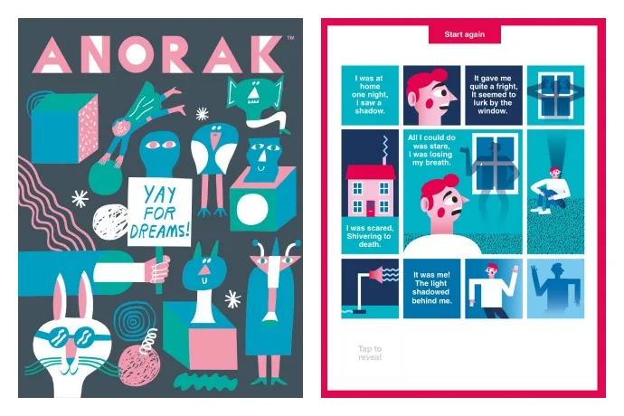 Anorak magazine for kids is now an app for iPad