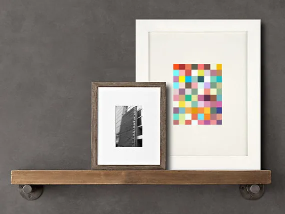 Pixel wall art by Modbee Design