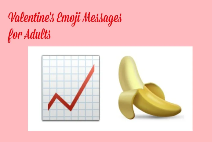 Funny Valentine's emoji messages for adults on Cool Mom Tech