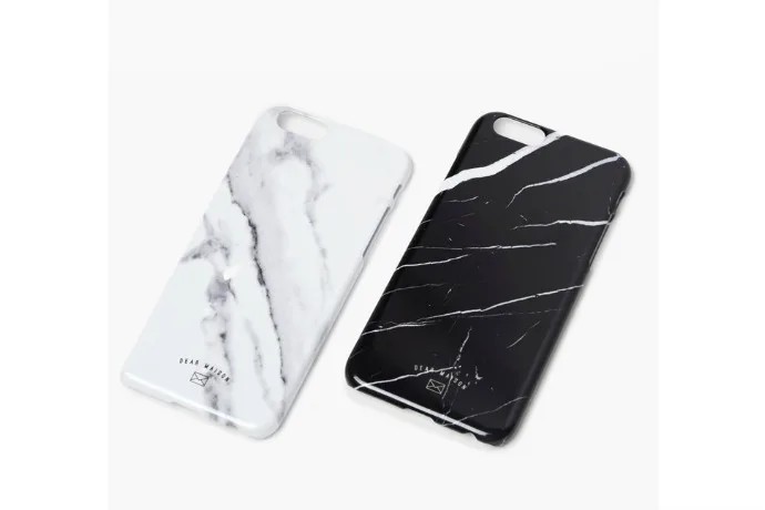 Marble iPhone cases at Poketo