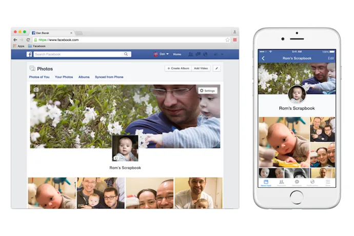 Scrapbook by Facebook: A new service for organizing and tagging photos of your kids photo tagging option for parents on Facebook