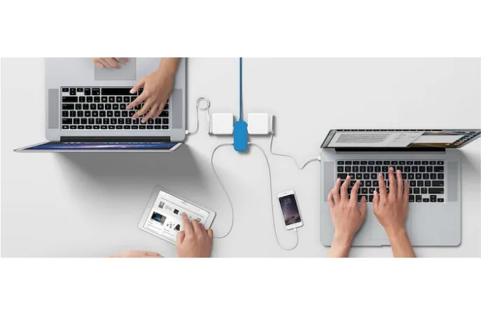 2 new cord clutter solutions from Bluelounge help you power up while staying organized