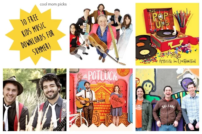 10 seriously fantastic FREE kids' music downloads for summer. Fire up the tablet!