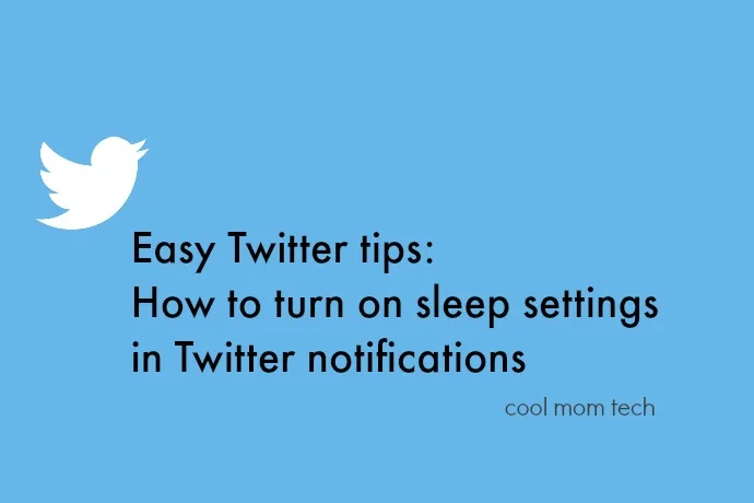 How to turn on Twitter sleep setting to manage your notifications