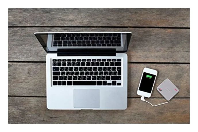 Here’s a new one in portable chargers: It backs up your data, too.