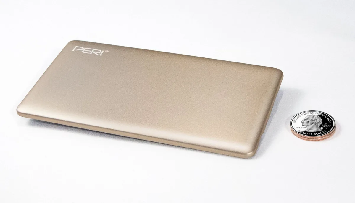 Peri GoCharge: A mobile charger that’s strong enough for a man, but made for a woman.