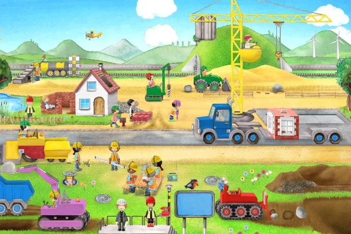 Tiny Builders construction app: All the fun of digging and excavating without the travel delays