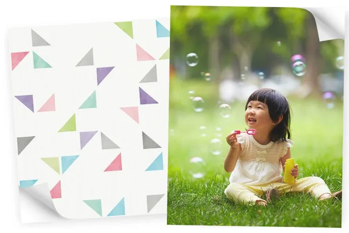 Snapbox fabric photo wall decor