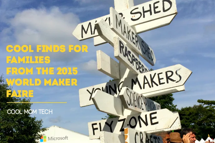 7 cool finds for families from the 2015 World Maker Faire.