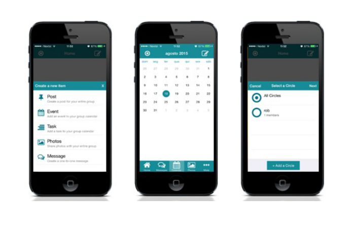 SimplyCircle app | a handy group communications app between parents, schools, clubs and more