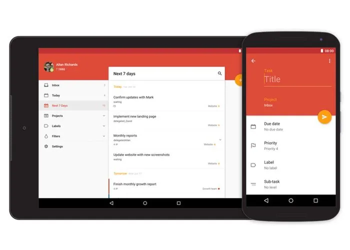 Todoist: Possibly our new favorite to-do list app. Wow, it does a lot, all with an easy, clean interface.