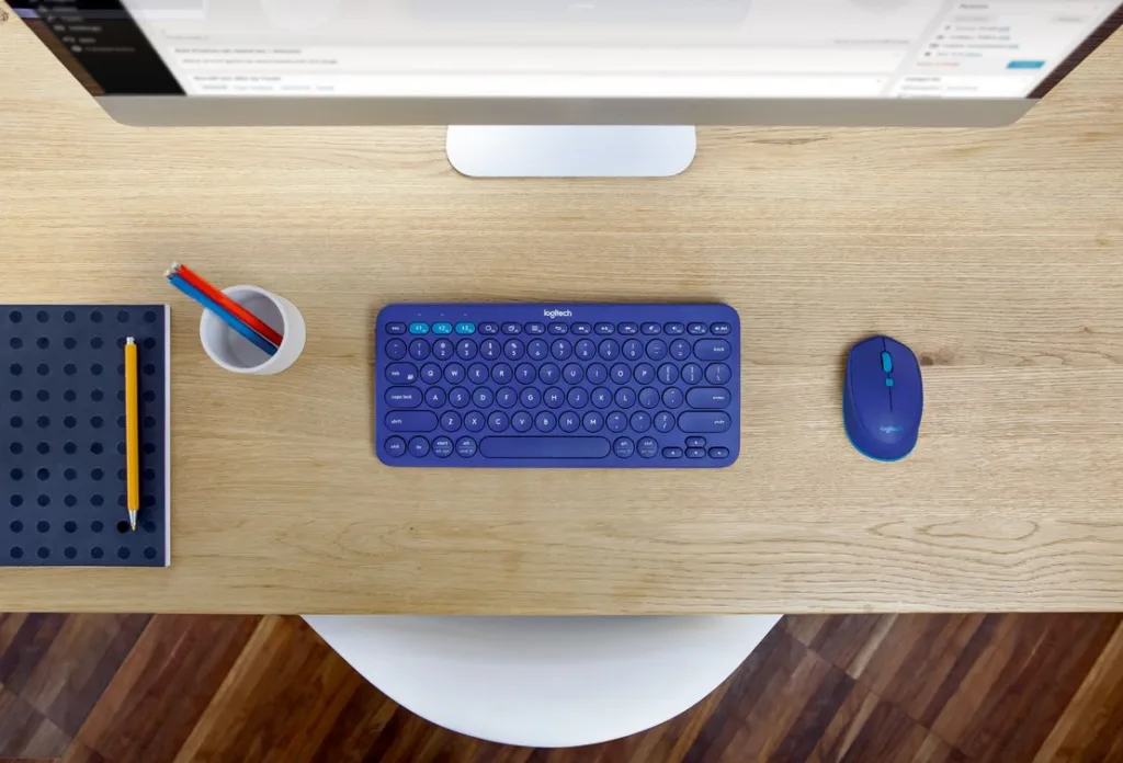 Cool tech gifts for travelers: Logitech's K380 Bluetooth keyboard is a must-have accessory for multitaskers