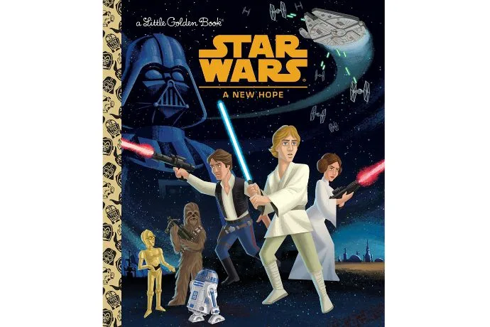 We're so excited that the Star Wars Little Golden Book set is now available