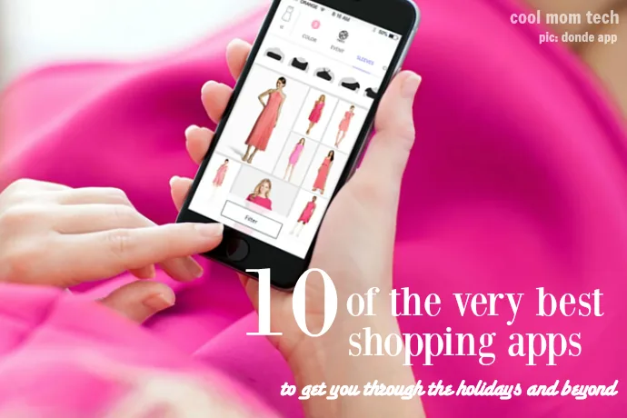 10 of the best shopping apps to put some yay in your holidays. (Holidyays?)