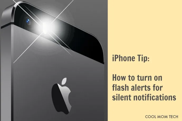 iPhone tip: How to turn on flash LED alerts for silent notifications