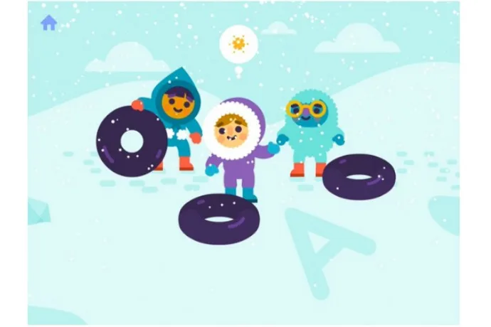Lumikids Snow free app for iOS and GooglePlay