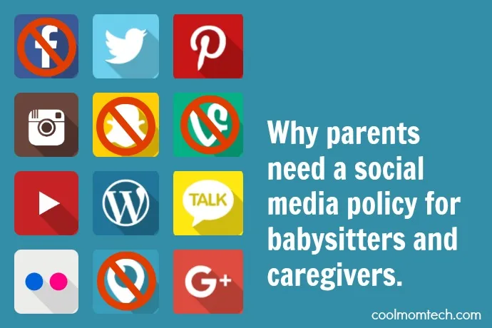 Why parents need a social media policy for babysitters and caregivers, and how to get started