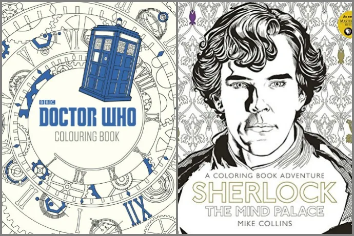 We’ve found 8 geeky coloring books for adults, for fans of Doctor Who, Captain Kirk, and Jon Snow