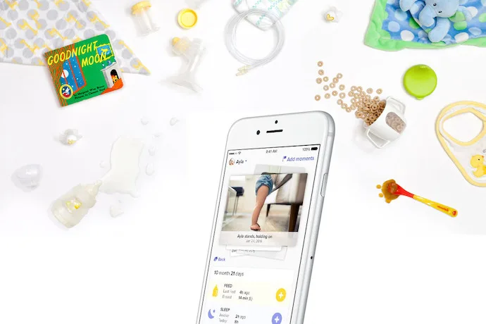 New parent must-have: Glow Baby app tracks everything from the first smile to the forty-seventh diaper. (Well, if you want it to.)