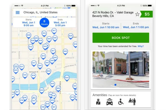 Free app of the week: Spot Hero parking reservation app for iOS and Android