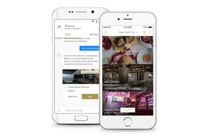 Book your table and pay your bill, all with the free Reserve app.