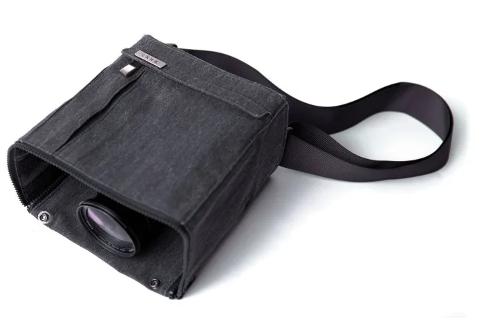 The Cloak Bag keeps your camera safe from the elements