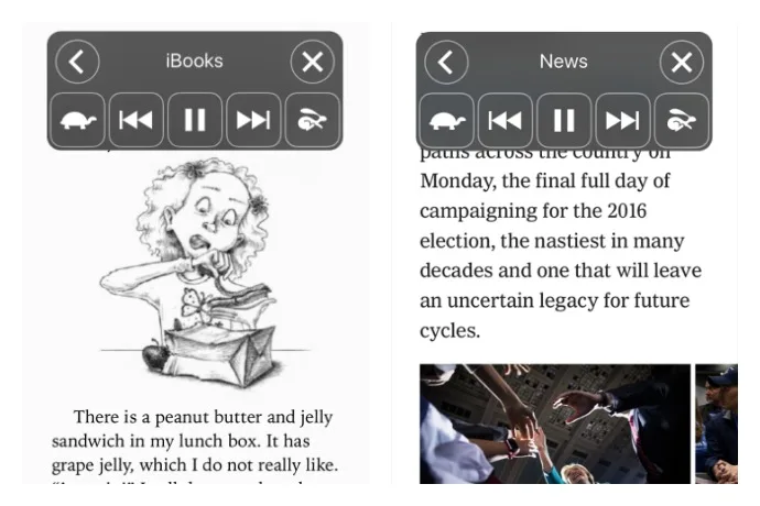 iPhone trick: Speak Screen will turn any book (or screen) into an audio book | Cool Mom Tech