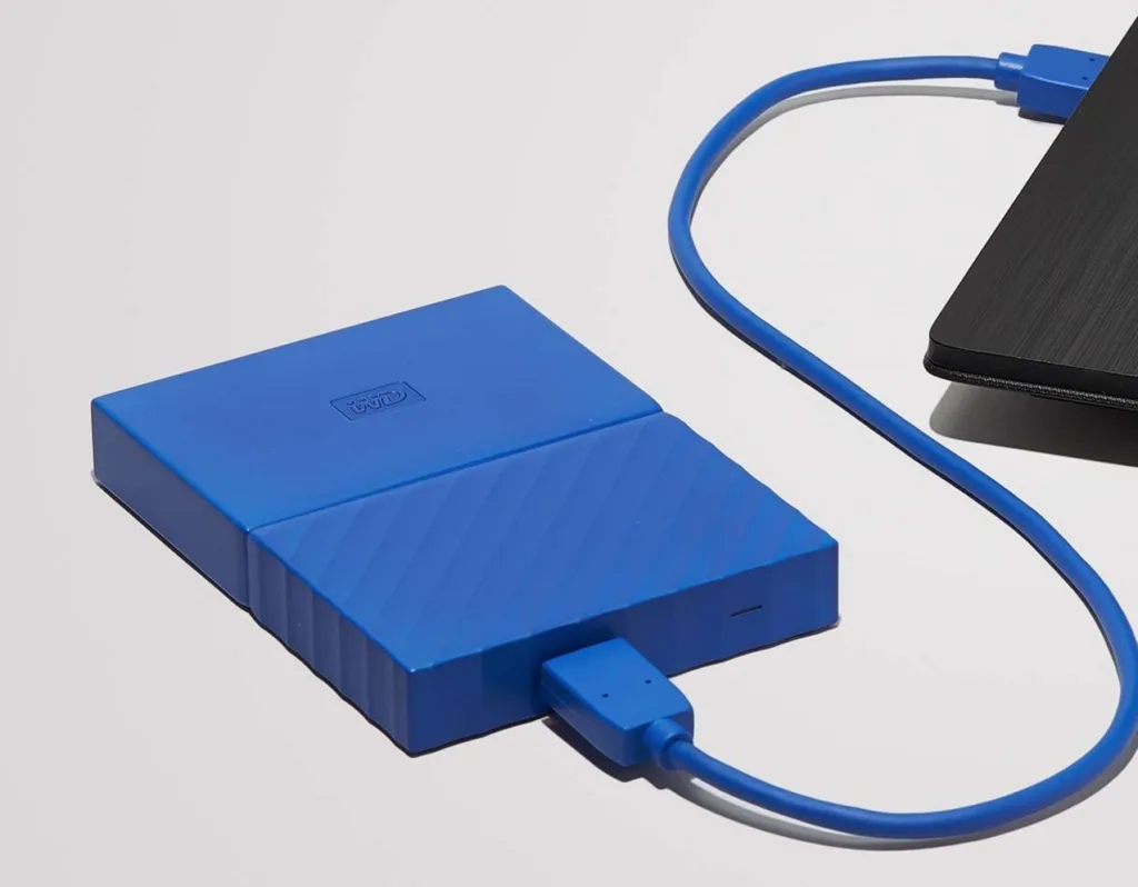 Great travel tech gifts: WD My Passport Portable Storage Drives are lightweight and come in cool colors
