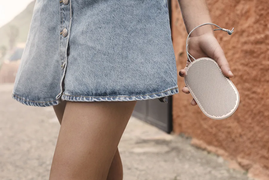 Why the new Beoplay P2 portable speakers just rose to the top of our tech gift wishlists.