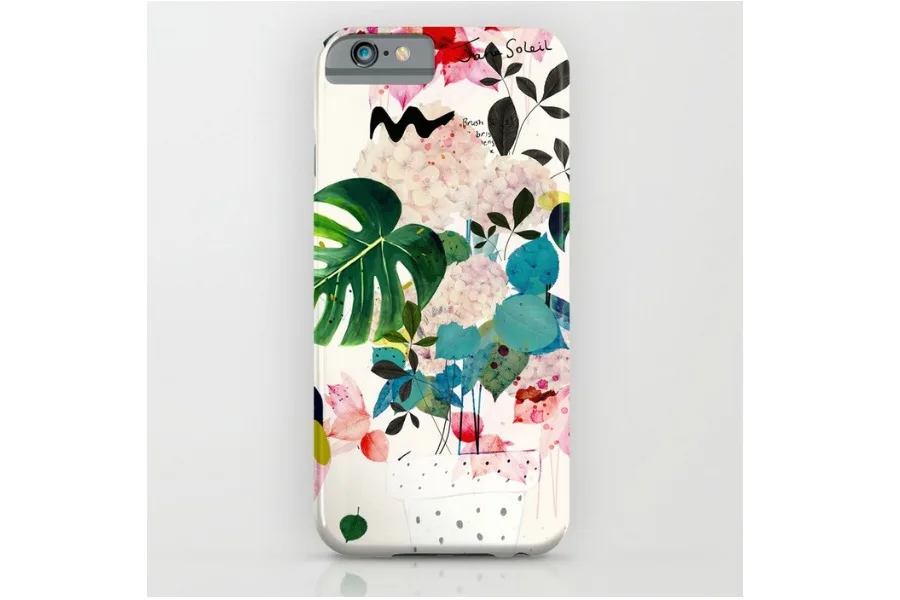 Flowers for Mother’s Day, right on her iPhone