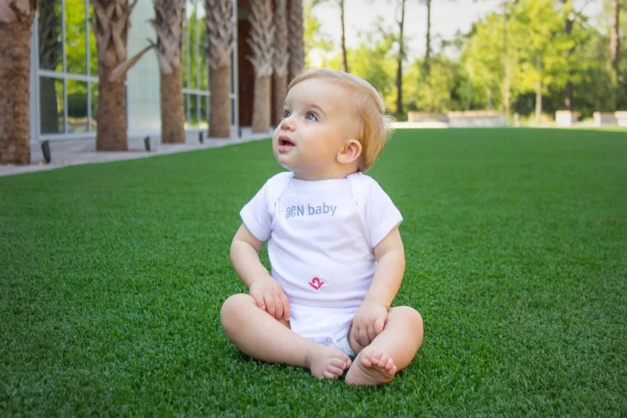 Because it’s a new baby. Get it?