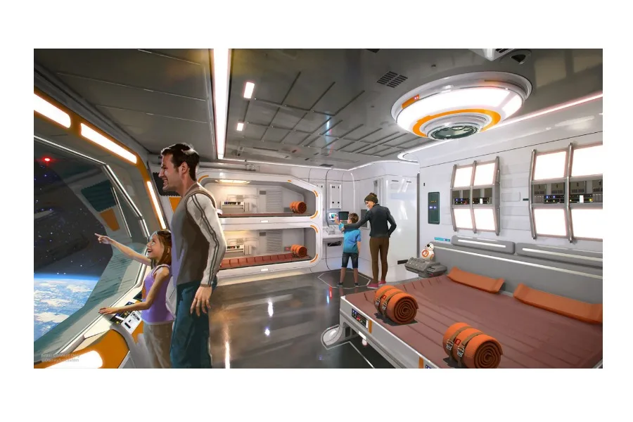 A Star Wars hotel is coming. And it looks like… Westworld?