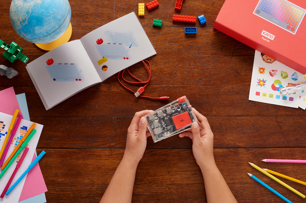 Build and code your own light board, with Pixel Kit