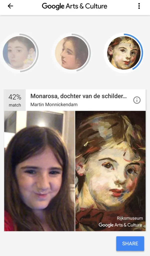 Compare your selfie with a work of art in the Google Arts & Culture app | Cool Mom Tech