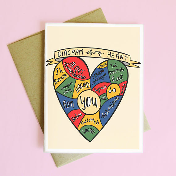 Geeky Harry Potter fan Valentine's Day card | Cool Mom Tech Geeky Harry Potter fan Valentine's Day card | Cool Mom Tech