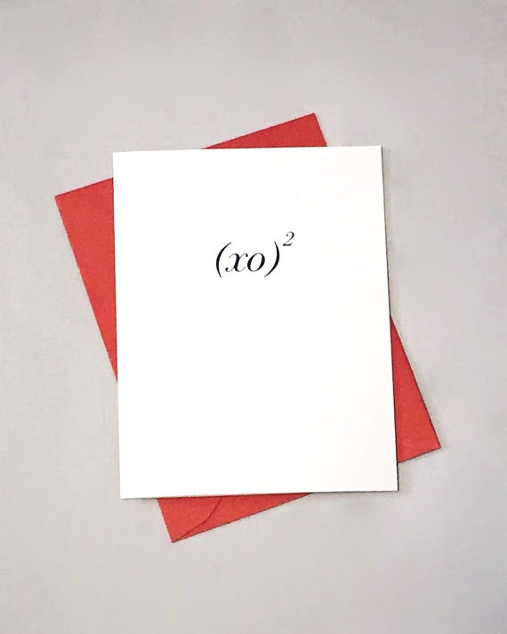 XO Squared Geeky Math Equation Valentines Day Card | Cool Mom Tech XO Squared Geeky Math Equation Valentines Day Card | Cool Mom Tech