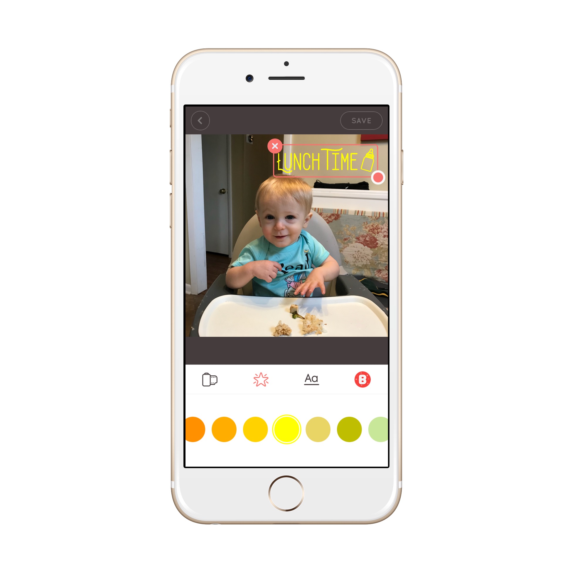 Best baby book apps: Baby Story 